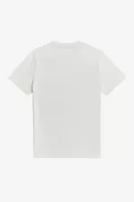 Fred Perry Crew Neck Men’s T-Shirt Snow White | ERHWV4658