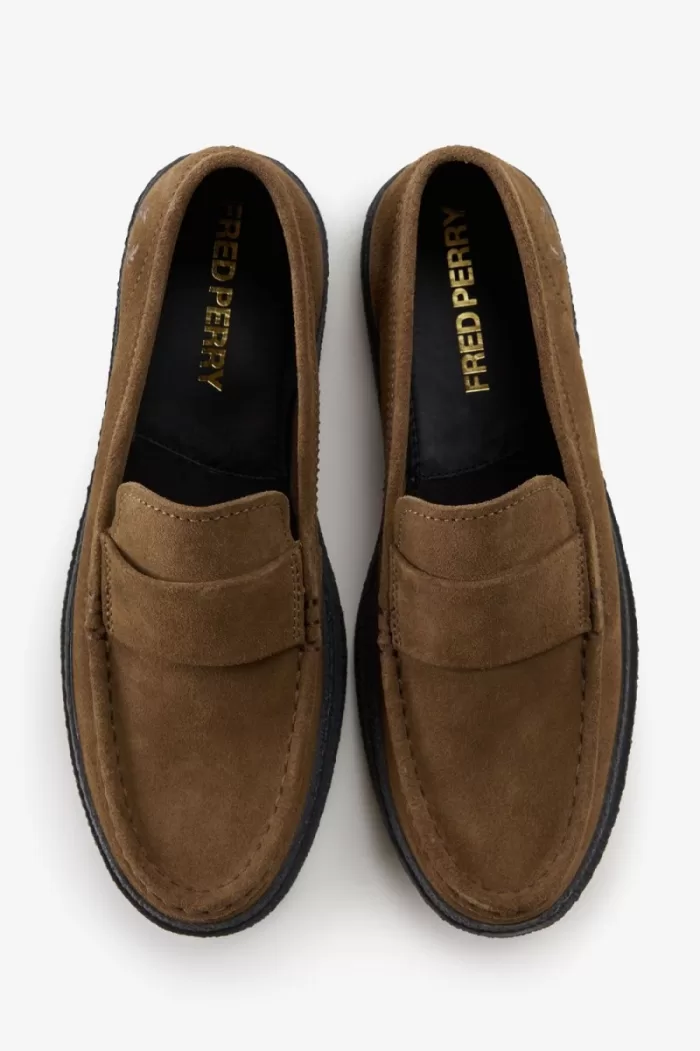 Fred Perry Dawson Men’s Loafers Brown | FUEQD6385