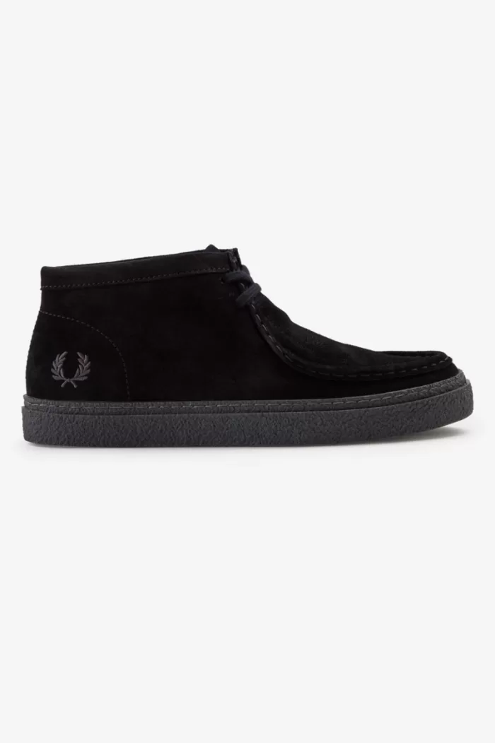 Fred Perry Dawson Mid Men’s Boots Black | URYFK8749