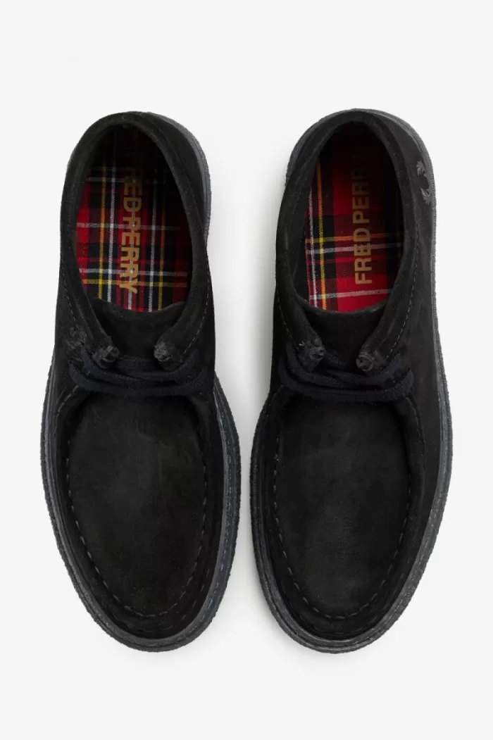 Fred Perry Dawson Mid Women’s Loafers Black | OCPXE4713