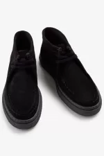 Fred Perry Dawson Mid Women’s Loafers Black | OCPXE4713