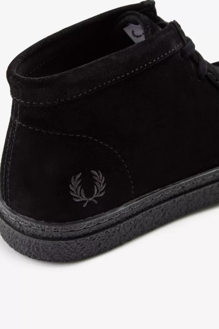 Fred Perry Dawson Mid Women’s Loafers Black | OCPXE4713