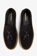 Fred Perry Dawson Tassel Men’s Loafers Black | QTZAE4297