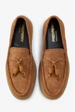 Fred Perry Dawson Tassel Men’s Loafers Dark Coffee | HRJBY8536