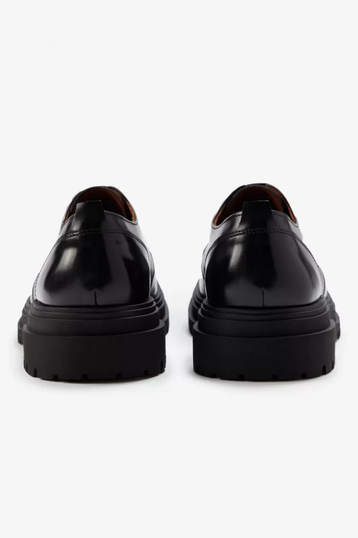 Fred Perry Derby Men’s Loafers Black | VDRZM5847