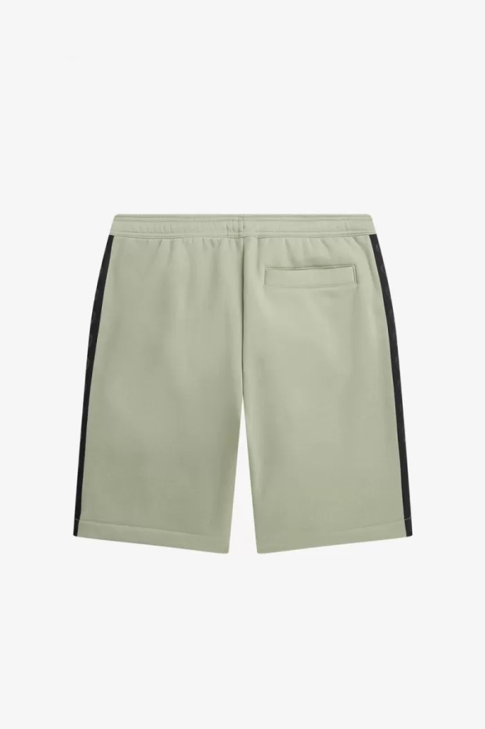 Fred Perry Embossed Tape Sweat Men’s Shorts Mint | LRUJX0163