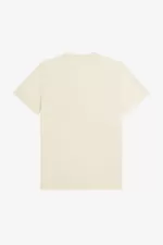 Fred Perry Embroidered Men’s T-Shirt Beige | CUEJY1865