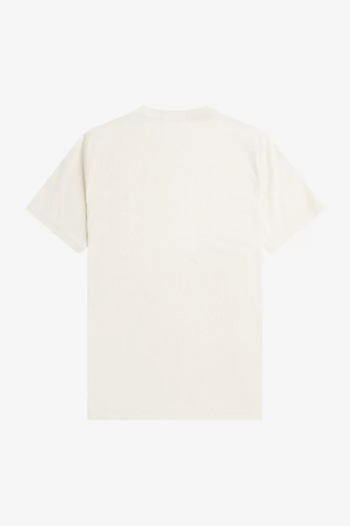 Fred Perry Embroidered Men’s T-Shirt Beige | XLVNC3456