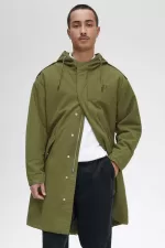 Fred Perry Faux Fur Lined Men’s Parka Parka Green | UFOHL1593