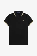 Fred Perry G12 Women’s Shirt Black Champagne | UIZGX2768