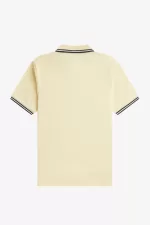 Fred Perry G3600 Women’s Shirt Aqua Cream French Navy | DTPZV8342