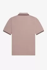 Fred Perry G3600 Women’s Shirt Dark Pink Burnt Tobacco | LEYKP8341