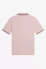 Fred Perry G3600 Women’s Shirt Dusty Rose Pink Brown Oxblood | PRAFC2415