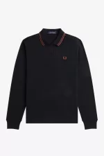 Fred Perry G3636 Women’s Shirt Black Whisky Brown | UGQFM1248