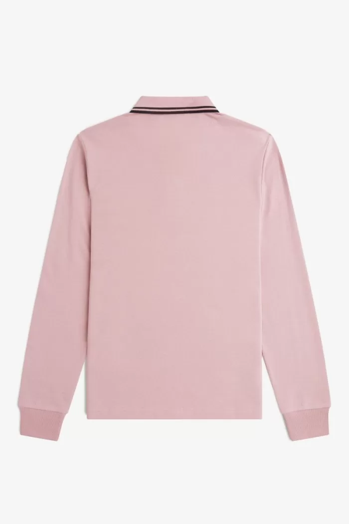 Fred Perry G3636 Women’s Shirt Dusty Rose Pink Black | GXOEA8953