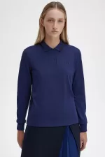 Fred Perry G3636 Women’s Shirt French Navy Black | RBGTH6031