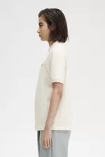 Fred Perry G6000 Women’s Shirt Beige Black | TEYCU1459