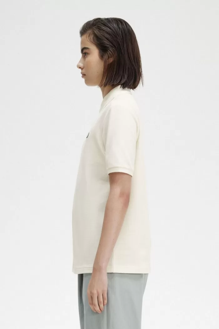 Fred Perry G6000 Women’s Shirt Beige Black | TEYCU1459