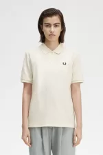 Fred Perry G6000 Women’s Shirt Beige Black | TEYCU1459