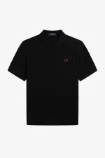 Fred Perry G6000 Women’s Shirt Black Whisky Brown | PLCES8163