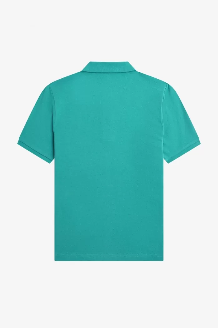 Fred Perry G6000 Women’s Shirt Deep Mint Black | ZCDAG6987