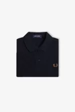 Fred Perry G6000 Women’s Shirt Navy Brown | ZQUAC1927