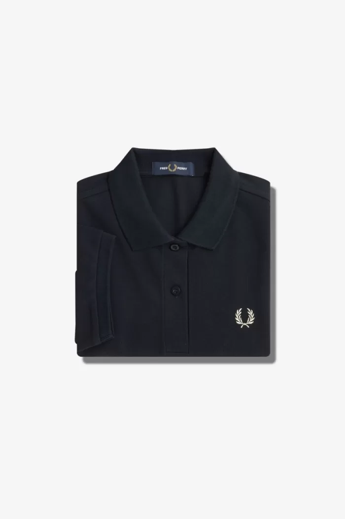 Fred Perry G6000 Women’s Shirt Navy Oatmeal | AIJLB2150