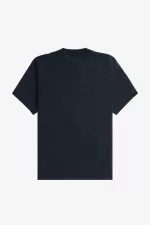 Fred Perry Gradient Stripe Men’s T-Shirt Navy | PSKGD8403