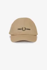 Fred Perry Graphic Branded Twill Men’s Caps Green | YORVU1270