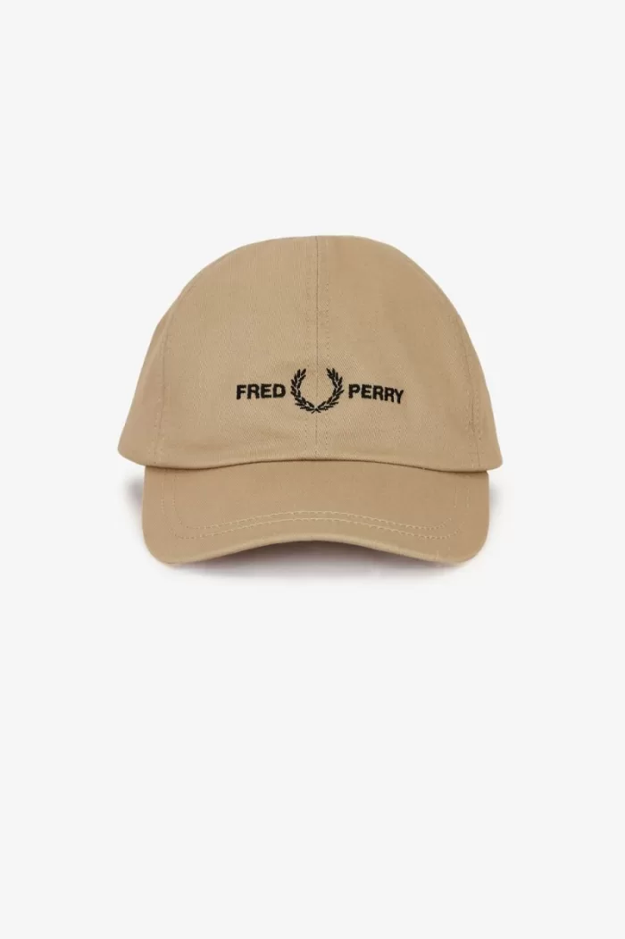 Fred Perry Graphic Branded Twill Men’s Caps Green | YORVU1270