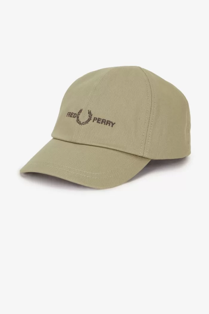 Fred Perry Graphic Branded Twill Men’s Caps Warm Grey | CBLJM2564