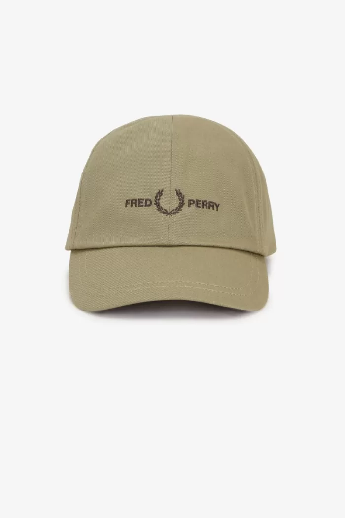 Fred Perry Graphic Branded Twill Men’s Caps Warm Grey | CBLJM2564