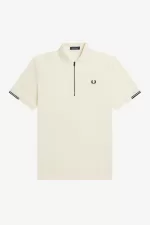 Fred Perry Half Zip Men’s Polo Shirt Beige | BOQYU3270