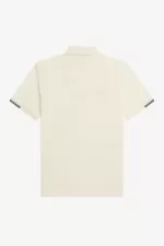 Fred Perry Half Zip Men’s Polo Shirt Beige | BOQYU3270