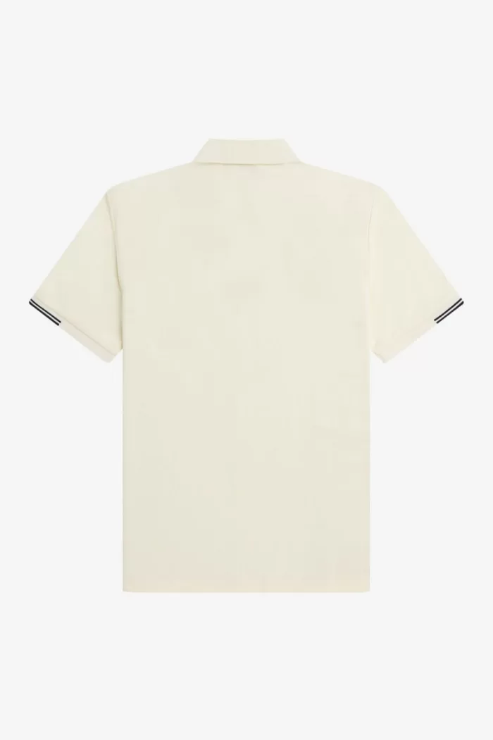 Fred Perry Half Zip Men’s Polo Shirt Beige | BOQYU3270