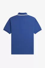 Fred Perry Half Zip Men’s Polo Shirt Royal Blue | SHNYM1947