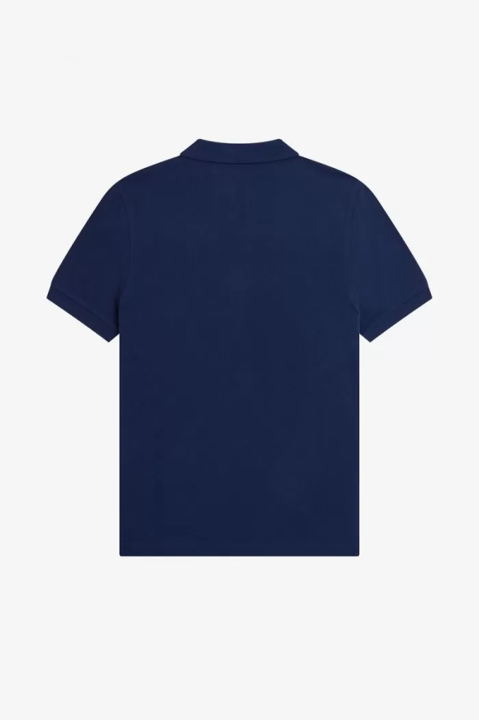 Fred Perry Harlequin Men’s Polo Shirt French Navy | GPFKB1620