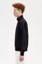 Fred Perry Harrington Men’s Jackets Black | KHXDV5432