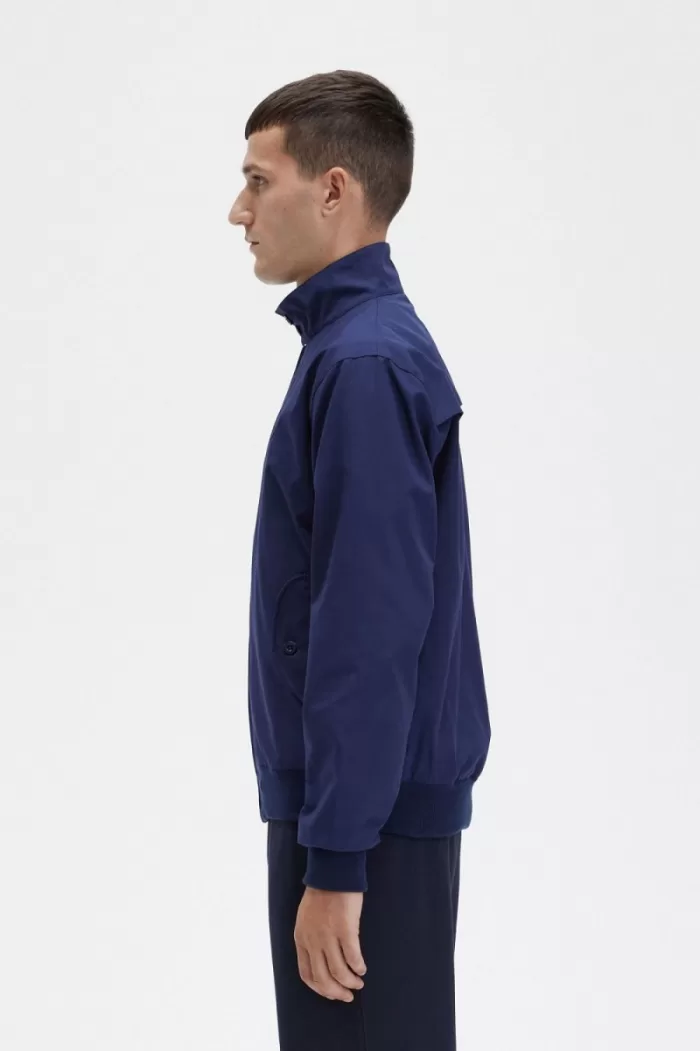 Fred Perry Harrington Men’s Jackets Navy | QUMXO2594