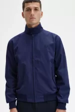 Fred Perry Harrington Men’s Jackets Navy | QUMXO2594