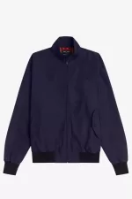 Fred Perry Harrington Men’s Jackets Navy | QUMXO2594