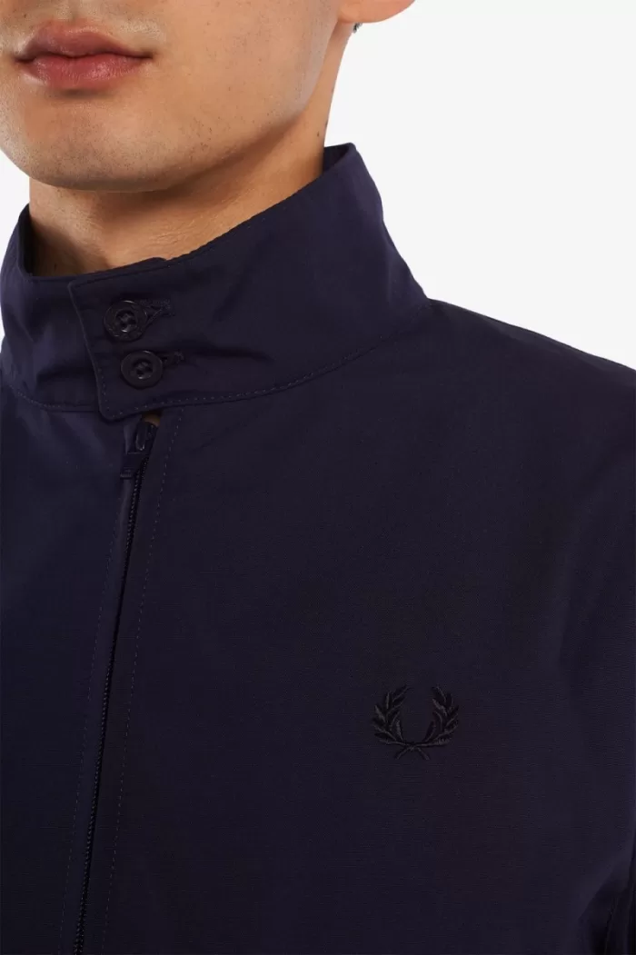 Fred Perry Harrington Men’s Jackets Navy | QUMXO2594