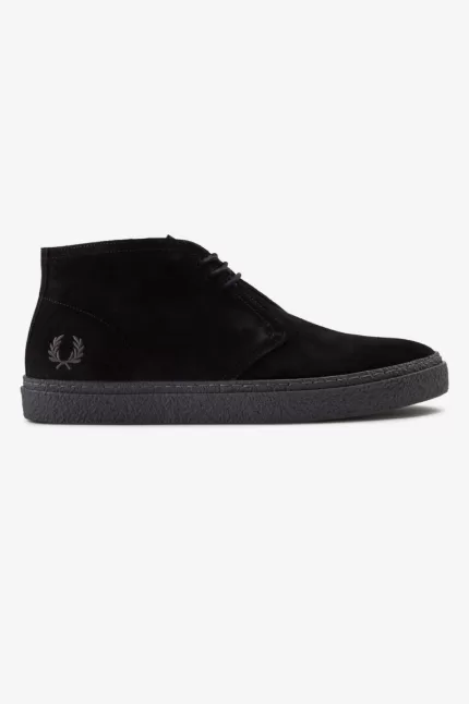 Fred Perry Hawley Men’s Boots Black | SATGJ9482