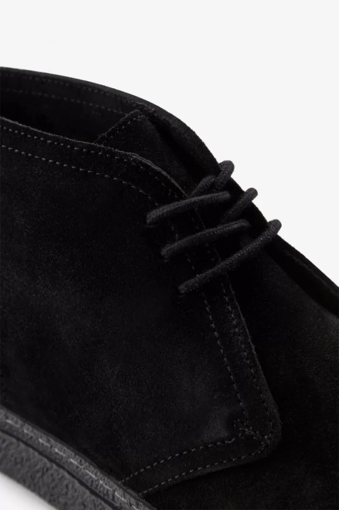 Fred Perry Hawley Men’s Boots Black | SATGJ9482