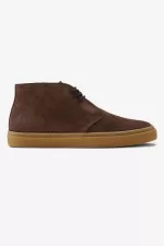 Fred Perry Hawley Men’s Boots Dark Red | PZISQ8316