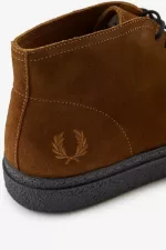 Fred Perry Hawley Men’s Boots Red Brown | CNGKB2173