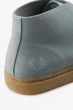 Fred Perry Hawley Men’s Boots Silver Blue | LRDCP3049