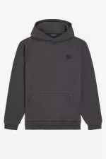 Fred Perry Heavyweight Hooded Men’s Sweatshirts Gunmetal | RCNBS2508