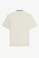 Fred Perry Henley Men’s Polo Shirt Light Mint | FTIHL2718