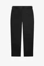 Fred Perry High Waist Women’s Pants Black | AUNOE3497